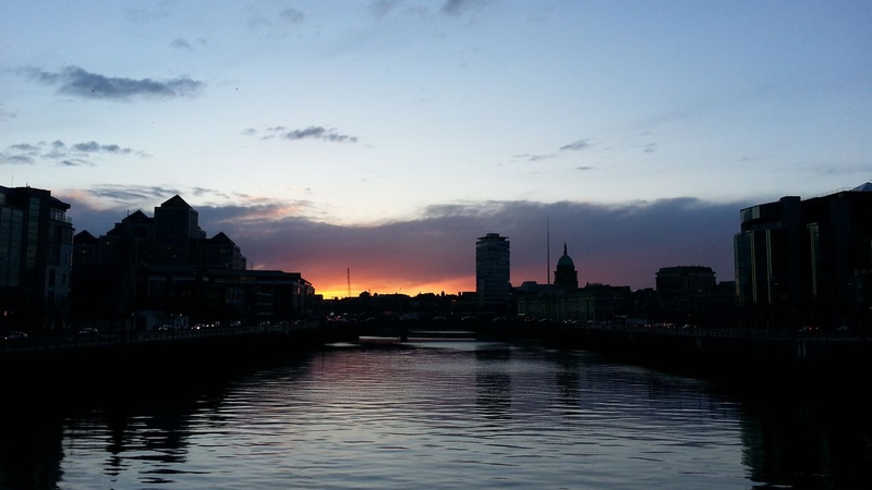 S&P said it saw more than a one-in-three probability it would raise Ireland's credit rating during the next two years