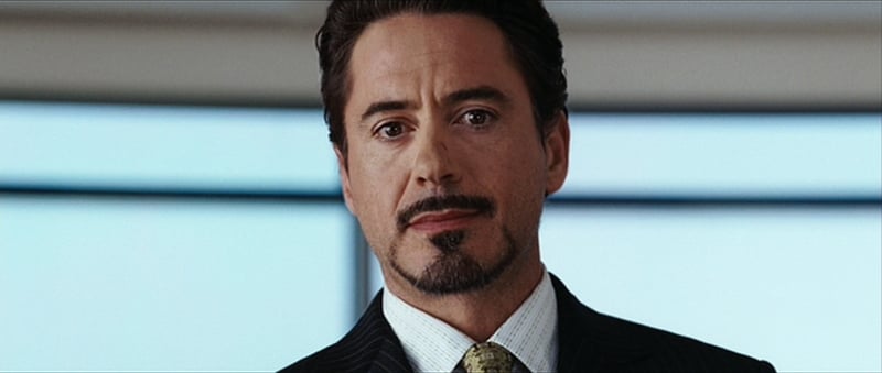 Robert Downey Jr. as Tony Stark in Iron Man