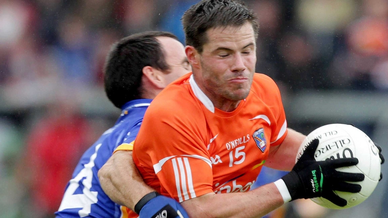 Eugene McVerry bagged three goals for Armagh