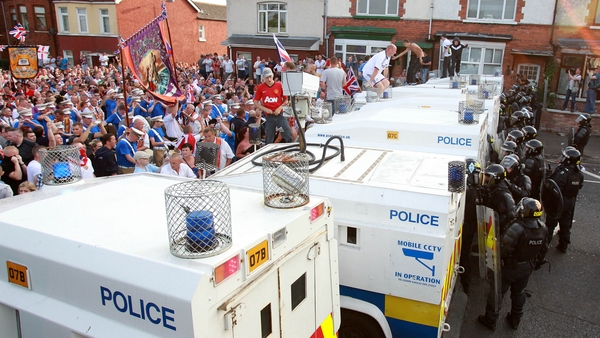 Orange march in Ardoyne banned again