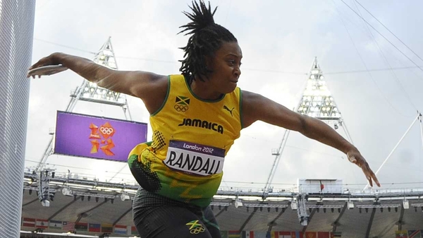 Allison Randall has tested positive for a banned substance