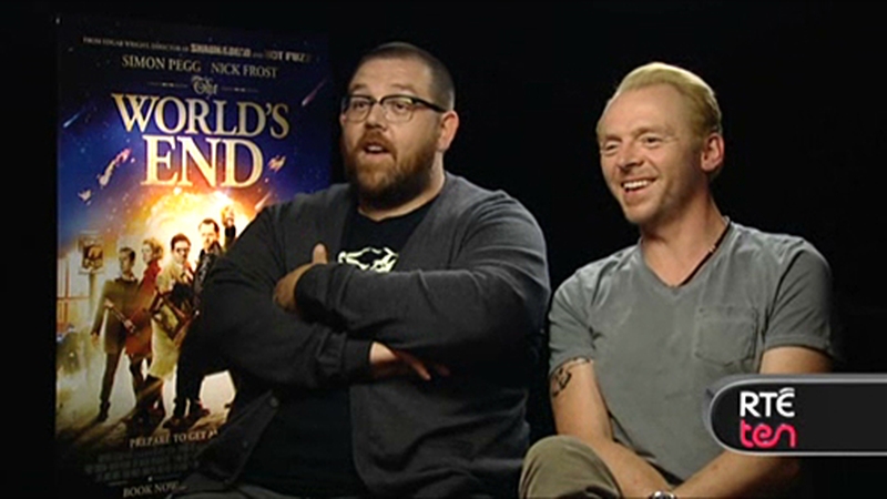 Nick Frost and Simon Pegg