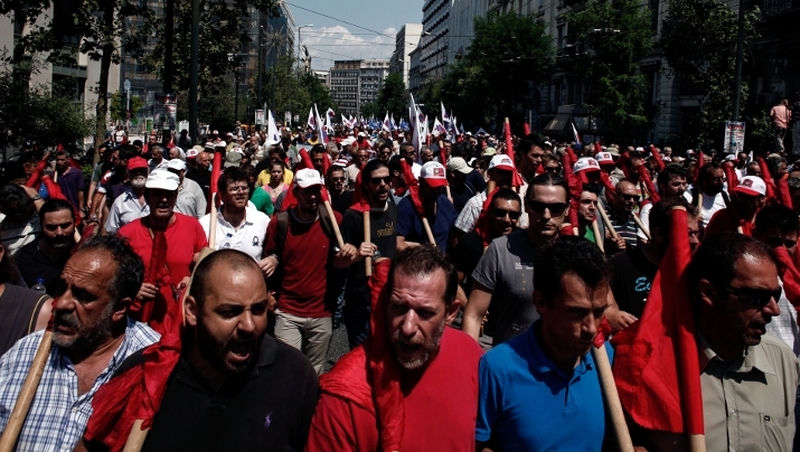 The latest plan of job cuts has sparked uproar among Greeks