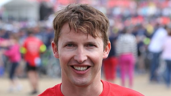 James Blunt is looking forward to the 'amazing experience.'
