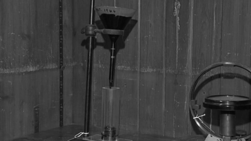 The experiment began in 1944