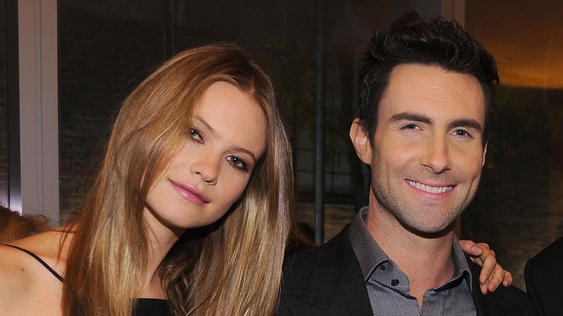 Behati Prinsloo and Adam Levine