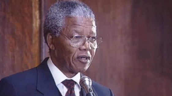 Nelson Mandela in Dublin (1990)