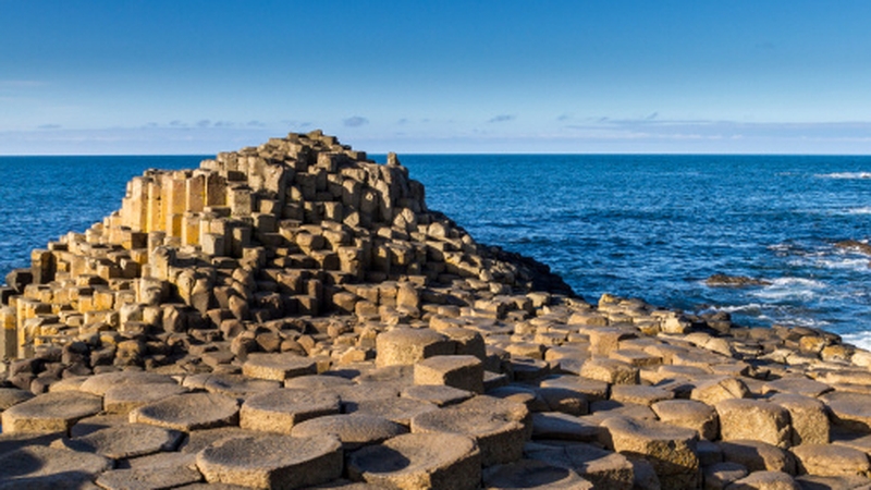 The Giant's Causeway in Co Antrim