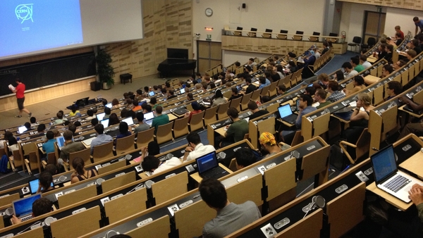 "The day of the lecturer singularly standing on a raised podium before a group of silent, transfixed students may be well and truly in the past"