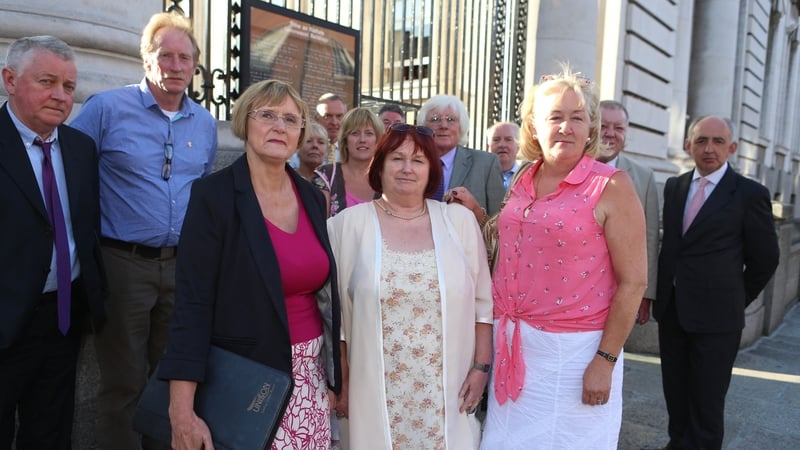 Margaret Urwin, Monica Duffy Campbell and Bernie McNally were among the group that met with Enda Kenny