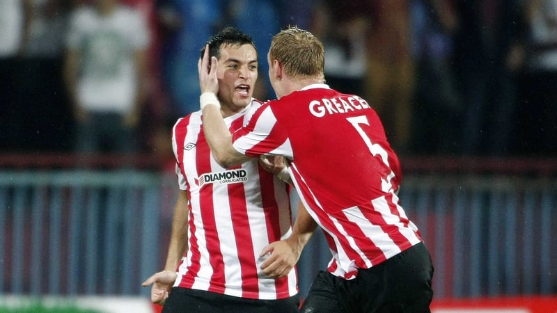 Derry lie third in the table, four points behind leaders St Patrick's Athletic