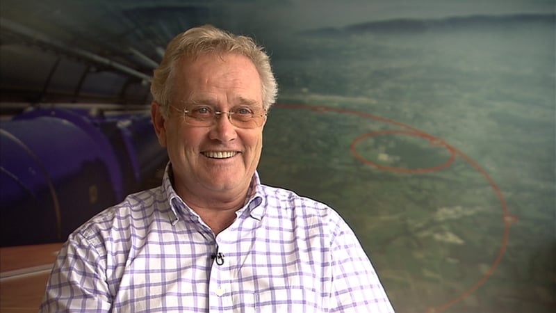 Dr Steve Myers has spoken to Irish ministers and politicians about CERN membership