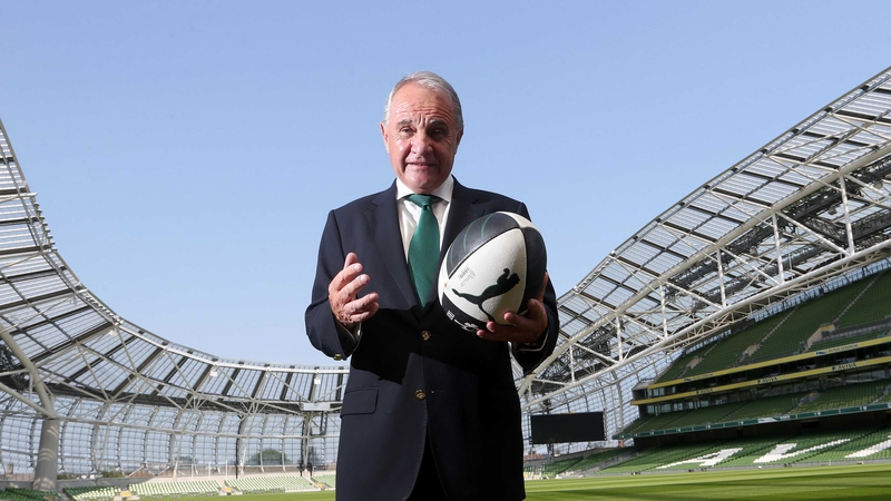 Pat Fitzgerald has become the 126th president of the IRFU