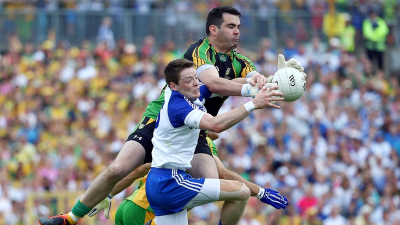 Conor McManus is waiting to discover whether or not he will require surgery on his damaged ankle