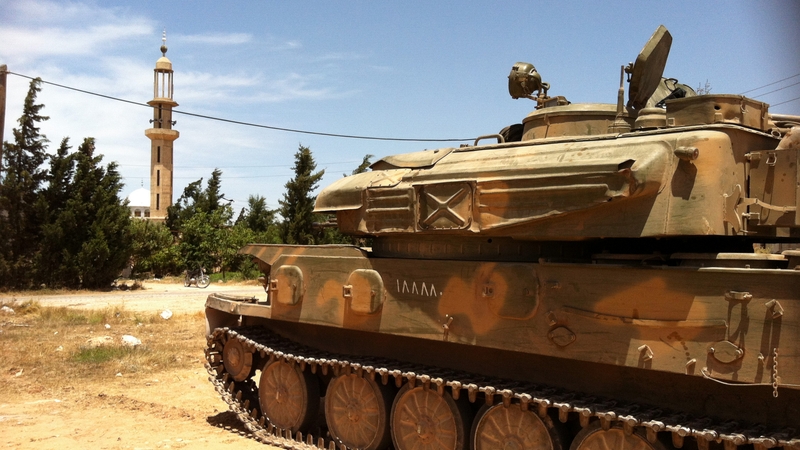 More than 100,000 people have been killed in the Syrian conflict