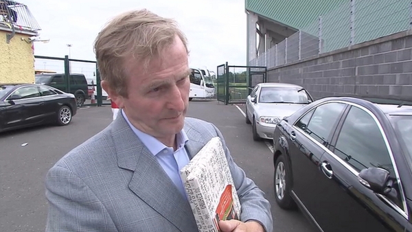 The Taoiseach has said previously he was in contact with Anglo Irish Bank executives