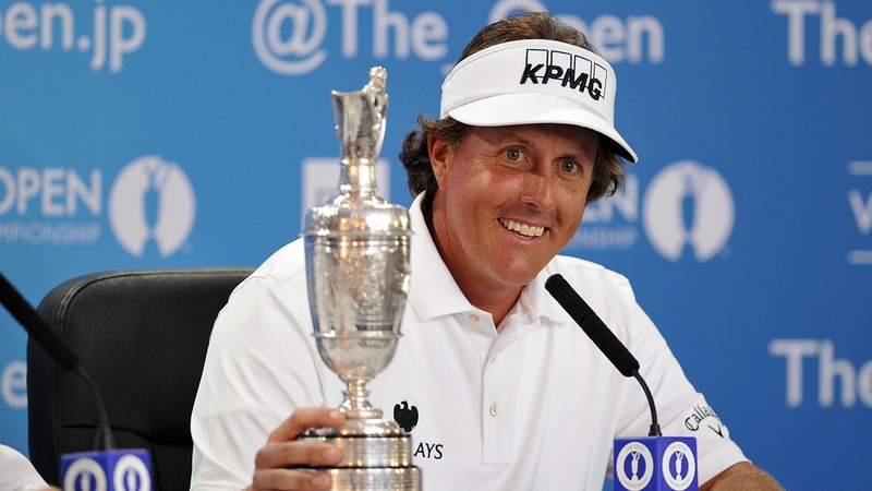Phil Mickelson has three Masters' green jackets, the Wanamaker Trophy and an Open claret jug but has yet to land the US Open