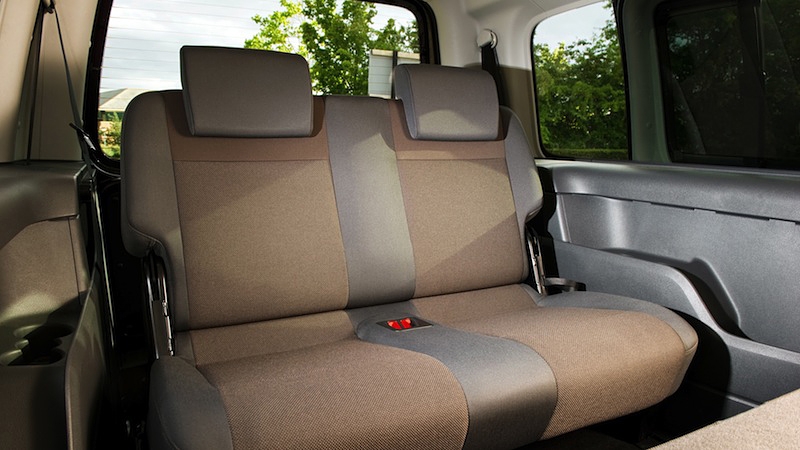 The seating is versatile