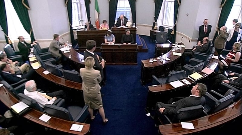 There were angry scenes during the last day of debate on the bill