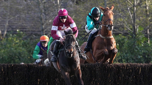 Mossey Joe (r) as of now is set to run in the €200,000 highlight at Ballybrit