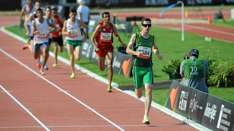 Michael McKillop decimates his rivals in the T38 1500m