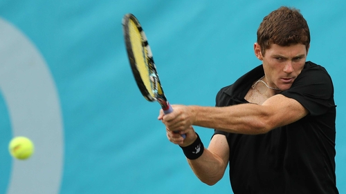 Sam Barry in action against Benjamin Lock