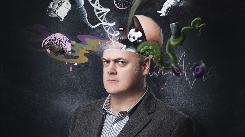 Dara performs at the Vodafone Comedy Festival in July