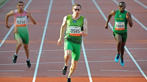 Jason Smyth has been reclassified from the T13 class to the T12 class