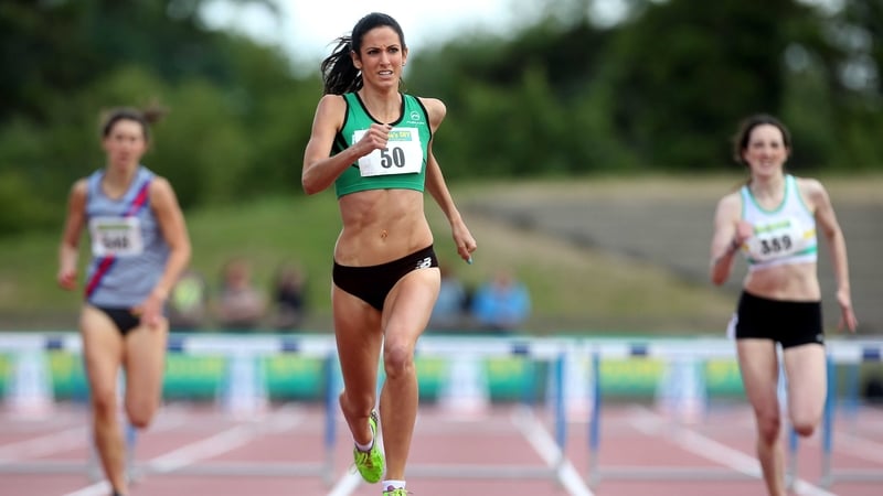 Jessie Barr has hung up her spikes