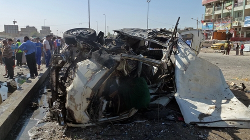 The bombs went off in predominantly Shia areas