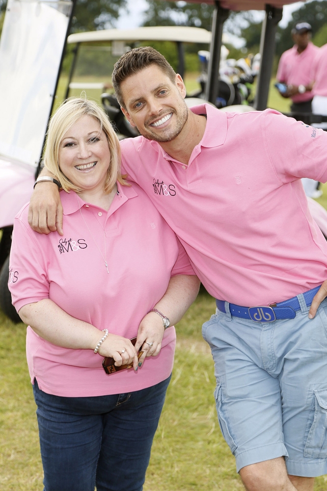 Carmel Breheny and Keith Duffy