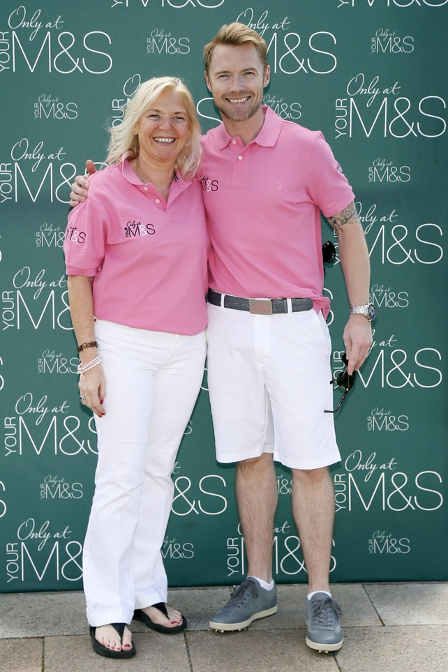 Linda and Ronan Keating