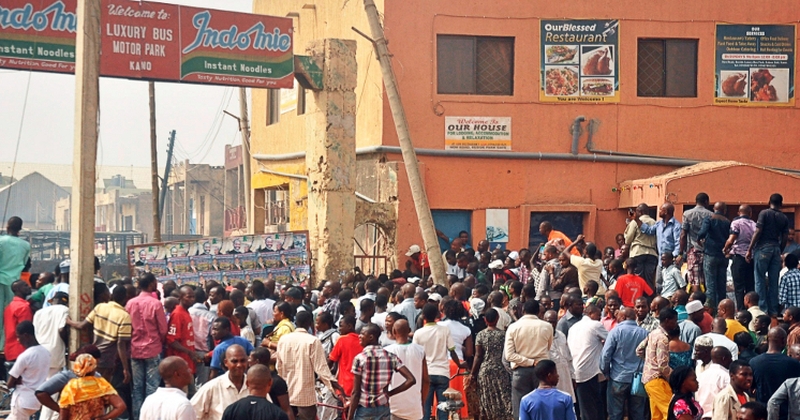 Witnesses said they saw dead bodies after hearing multiple blasts in the predominantly Christian Sabon Gari district