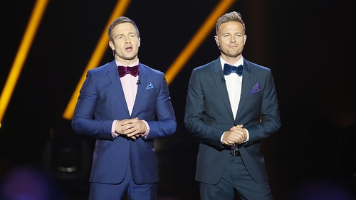 The Hit (hosts Aidan Power and Nicky Byrne pictured) - Fridays, 9:35pm, RTÉ One - and listen in with Jenny Greene on RTÉ 2fm from 8:00pm