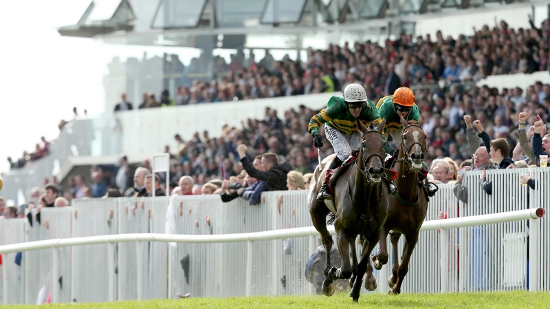 Tony McCoy steered Carlingford Lough home in Galway