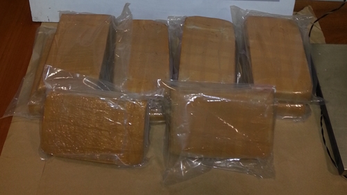10.26kg of heroin was found in a Mercedes jeep disembarking from a ferry from France