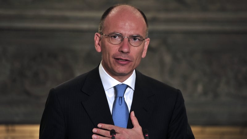 Enrico Letta has said that the last thing the government needs is to be worn down by partisan battles