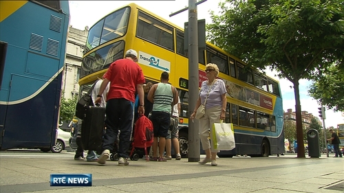42% of shoppers access Dublin city by bus