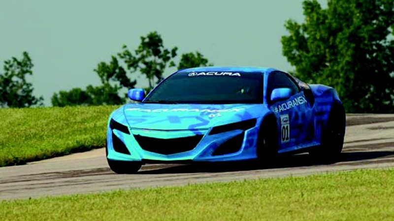 The prototype model maintains the styling and proportions of the NSX Concept that debuted at the 2012 North American International Auto Show in Detroit