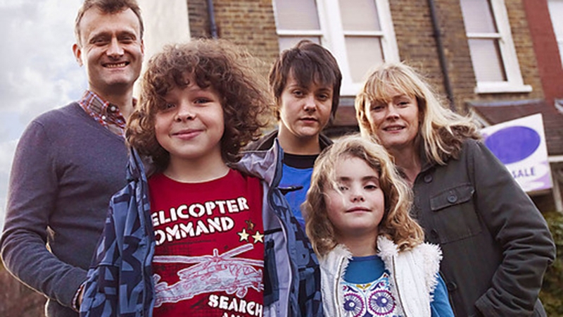 The cast of Outnumbered in 2013