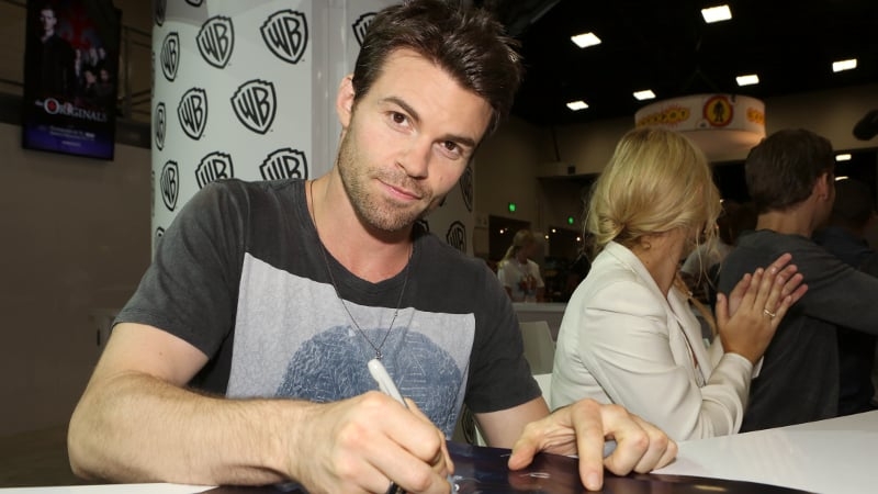 Daniel Gillies at the recent Comic-Con