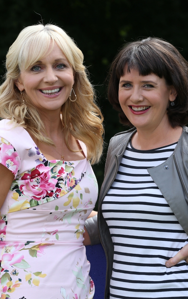 Miriam O'Callaghan and Keelin Shanley