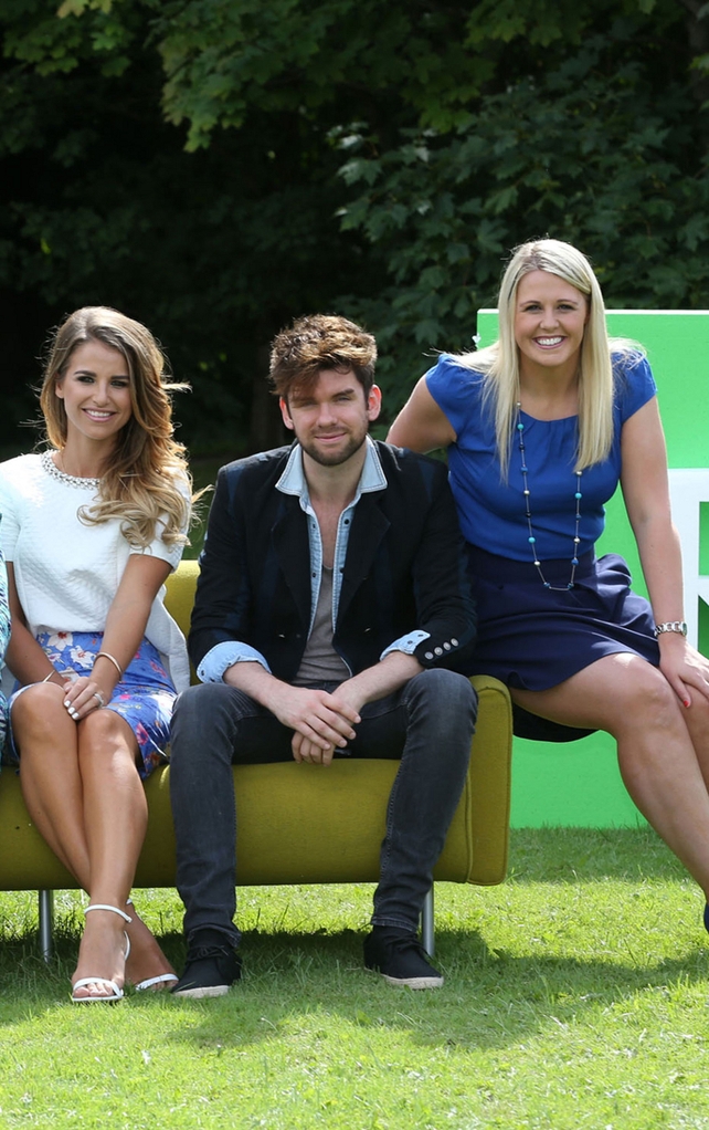 Vogue Williams, Eoghan McDermott and Jacqui Hurley