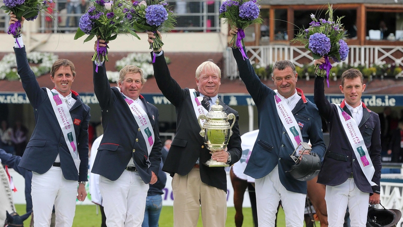 Victory again for the British side at the RDS