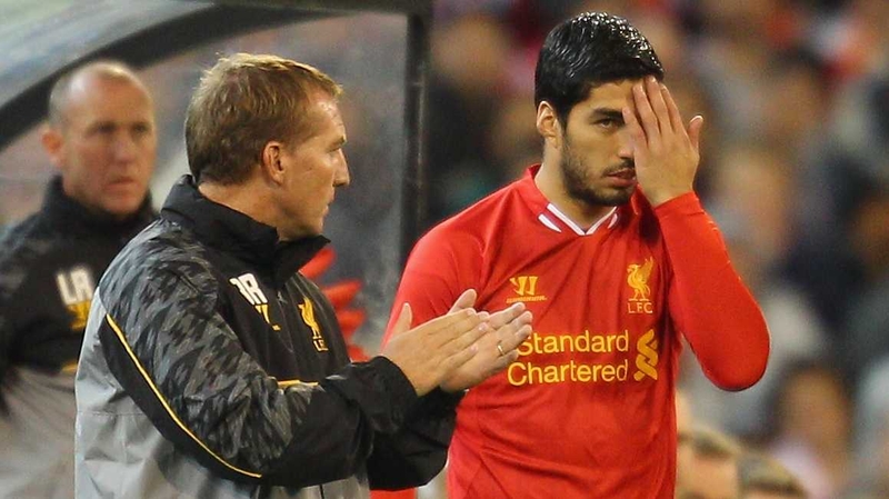 Brendan Rodgers wants Luis Suarez to apologise to his team-mates and the club