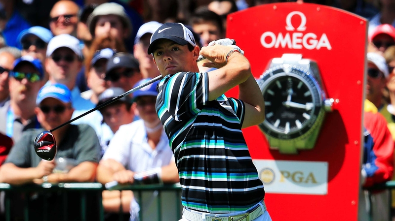 Rory McIlroy was feeling more positive about his game after posting his 67