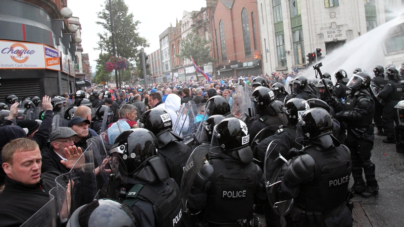 The PSNI said 106 people were detained by detectives from the Operation Titan team investigating serious disorder