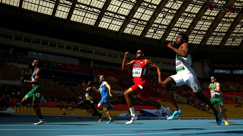 Brian Gregan finished sixth in a very quick heat and qualified for the semi-finals