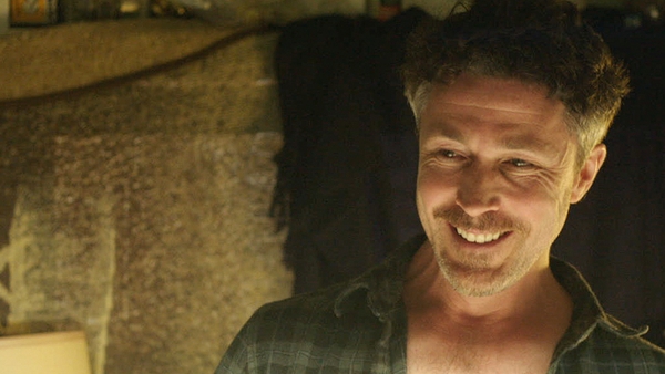 Aidan Gillen plays Gerry in Mister John - in cinemas now