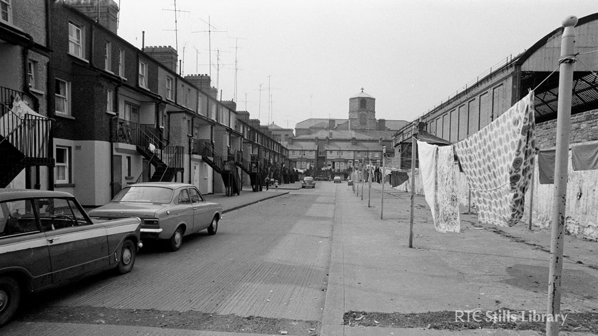 Street identified. Now Devlin Place just off Sandwith Street Upper parallel to Boyne Street, Dublin.